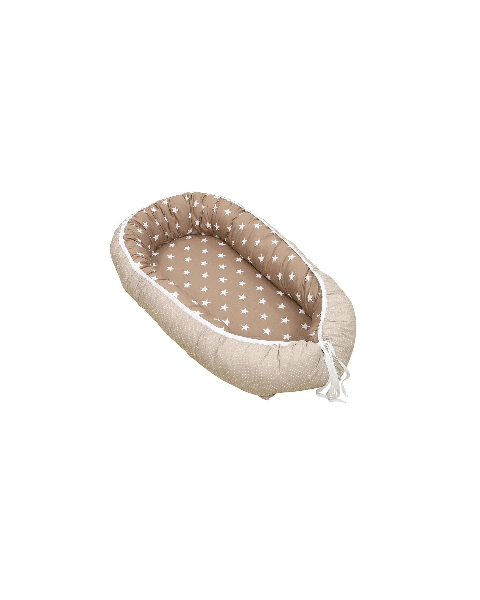 Babynest SAND BRAUN-ULLENBOOM-55 x 95 cm-ULLENBOOM Baby