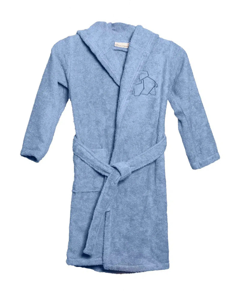 Bademantel BLAU-ULLENBOOM-35 x 97 cm-ULLENBOOM Baby