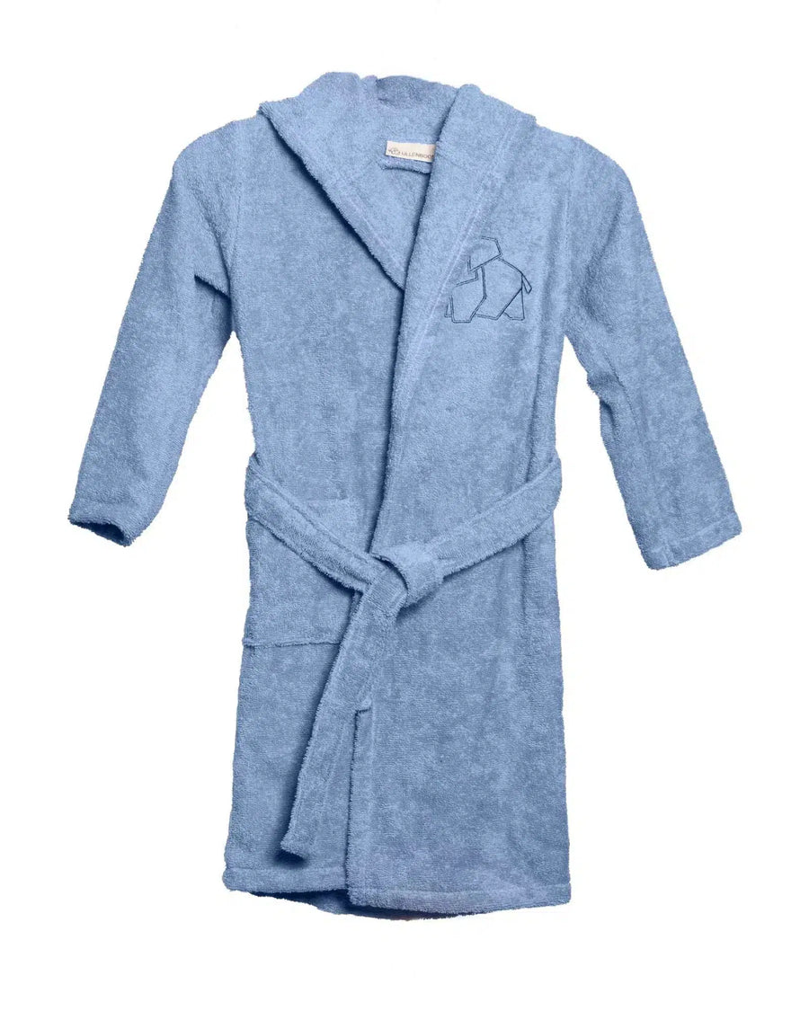 Bademantel BLAU-ULLENBOOM-35 x 97 cm-ULLENBOOM Baby