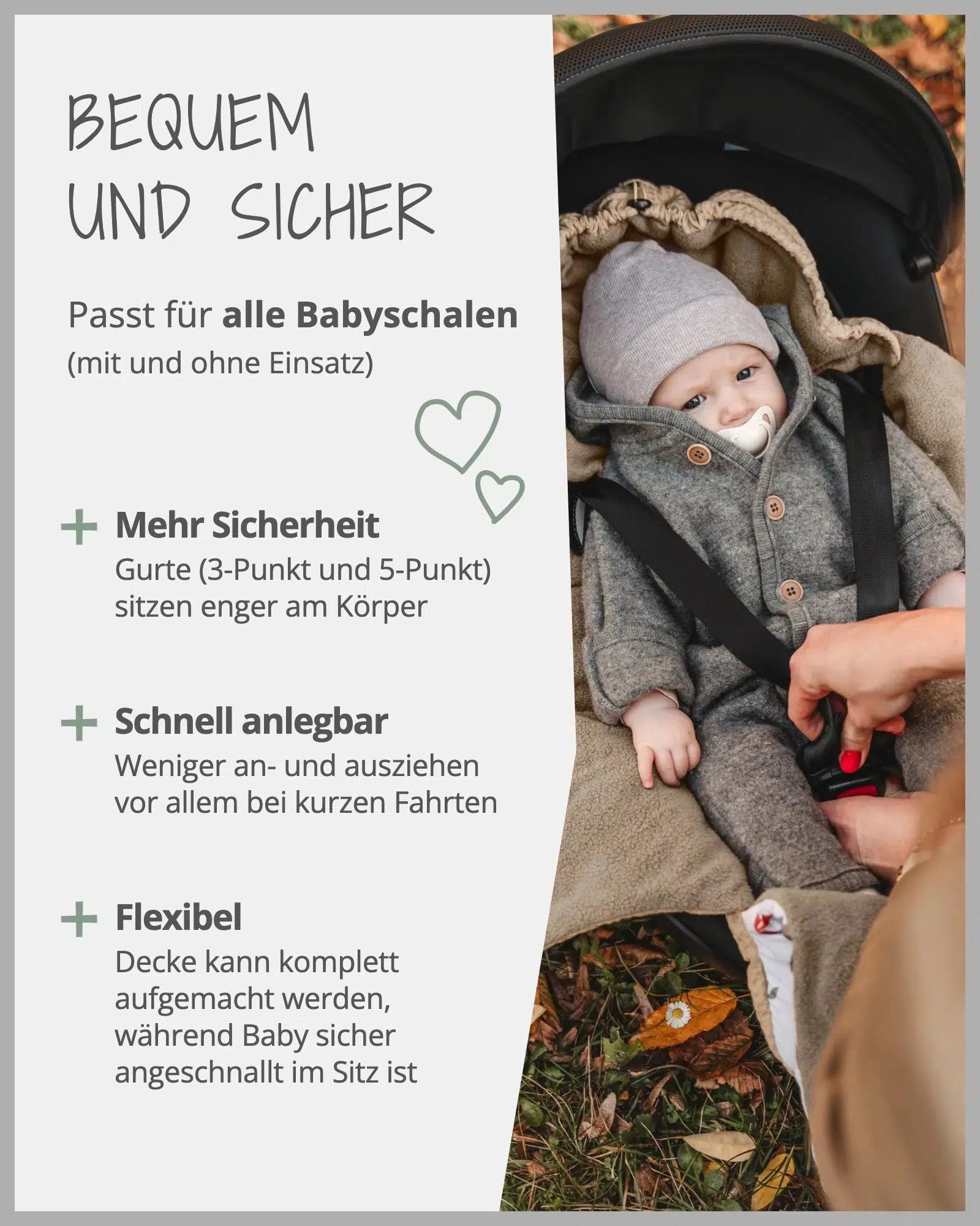 Einschlagdecke SAND SAVANNE-ULLENBOOM Baby-ULLENBOOM Baby