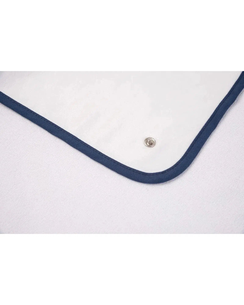 Frotteebezüge für Wickelauflage 2er Set WEISS BLAU-ULLENBOOM-Default-ULLENBOOM Baby