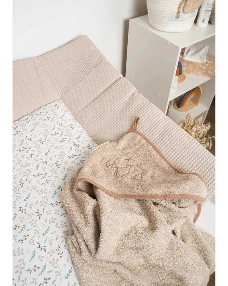 Kapuzenhandtuch SAND-Handtuch-ULLENBOOM Baby-75 x 75 cm-ULLENBOOM Baby