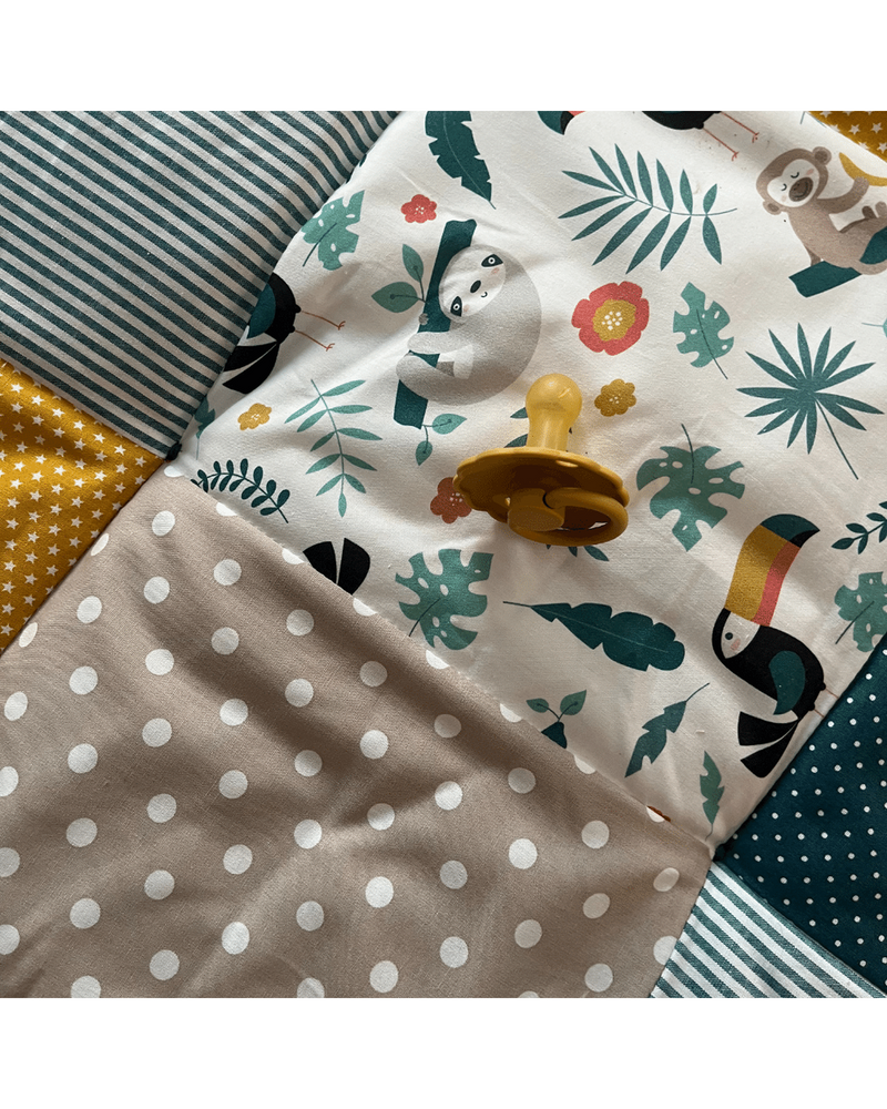 Kissenbezug Patchwork DSCHUNGEL-ULLENBOOM-ULLENBOOM Baby