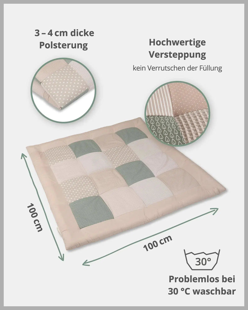 Krabbeldecke BLÄTTERZAUBER-ULLENBOOM Baby-ULLENBOOM Baby