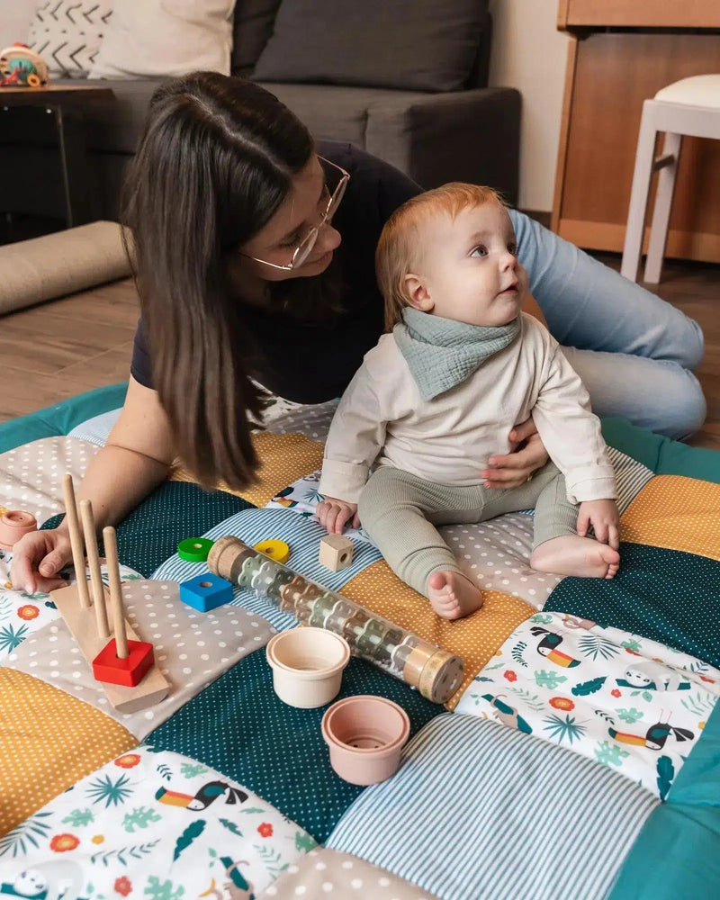 Krabbeldecke & Laufgittereinlage DSCHUNGEL-ULLENBOOM-ULLENBOOM Baby