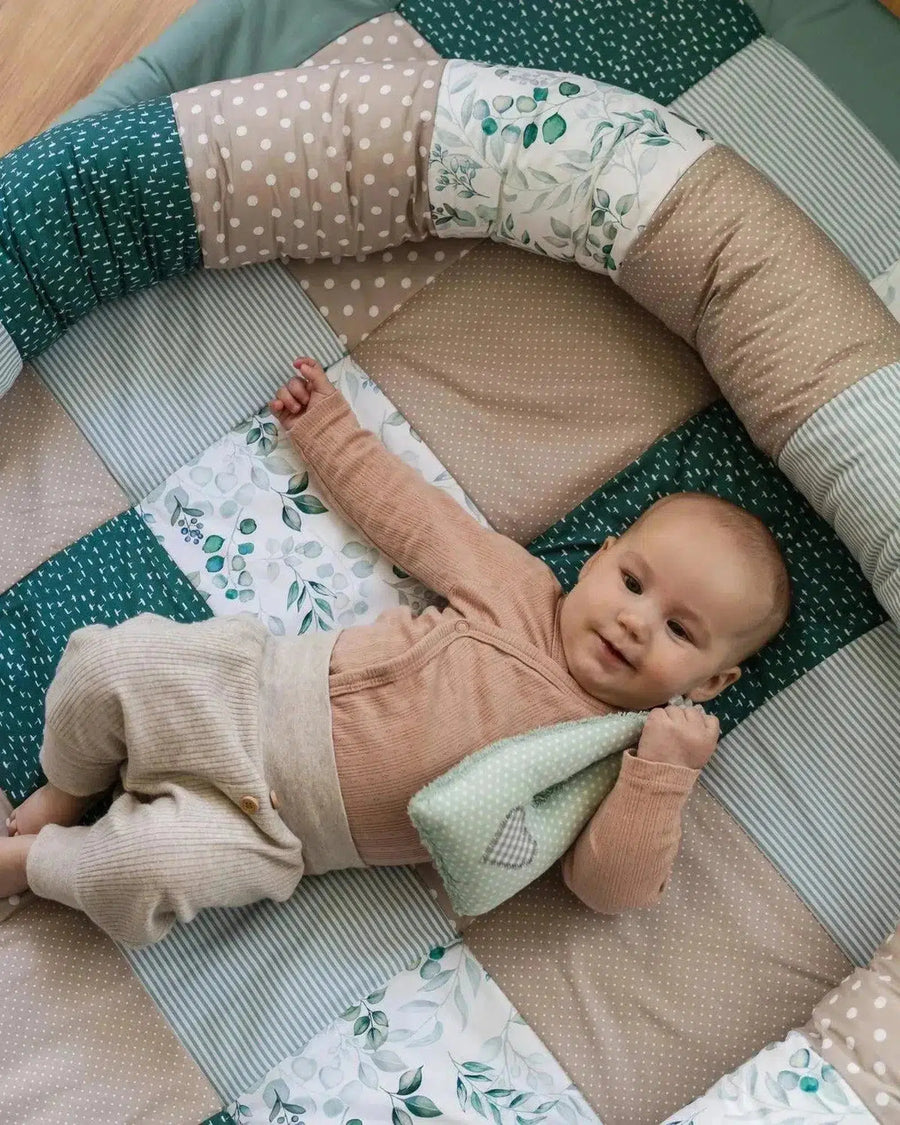 Krabbeldecke & Laufgittereinlage EUKALYPTUS-ULLENBOOM-ULLENBOOM Baby