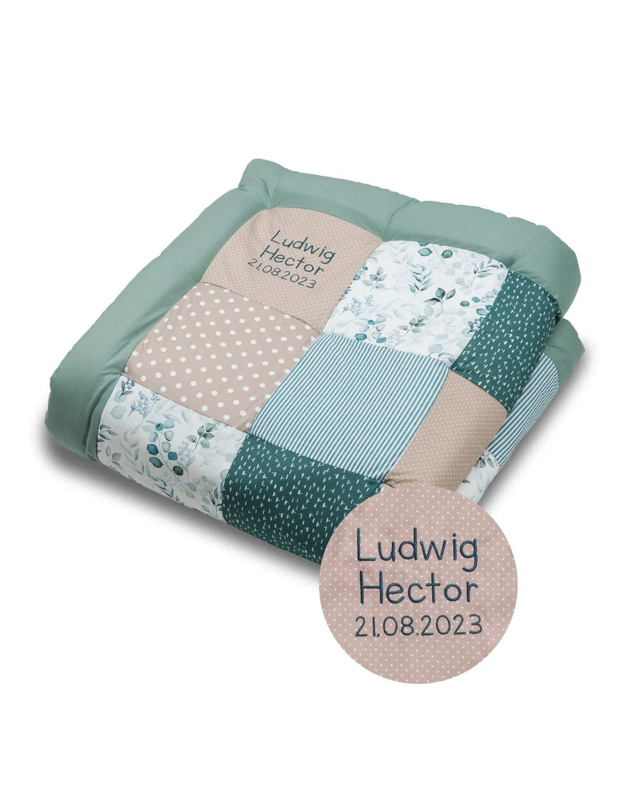 Krabbeldecke & Laufgittereinlage EUKALYPTUS-ULLENBOOM-ULLENBOOM Baby