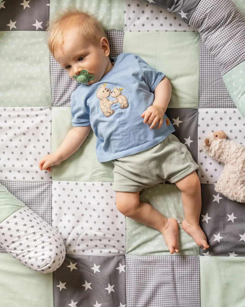 Krabbeldecke & Laufgittereinlage MINT GRAU-ULLENBOOM-ULLENBOOM Baby