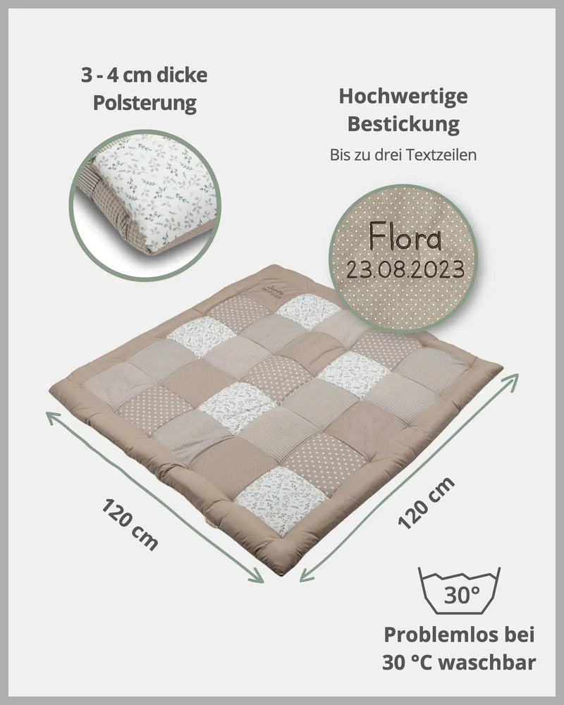 Krabbeldecke & Laufgittereinlage SANDBLUME-ULLENBOOM-ULLENBOOM Baby