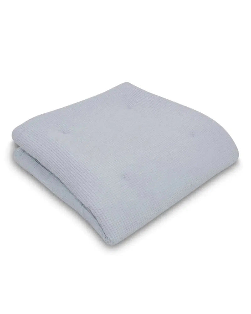 Krabbeldecke & Laufgittereinlage WAFFELPIQUÉ GRAU-ULLENBOOM-ULLENBOOM Baby