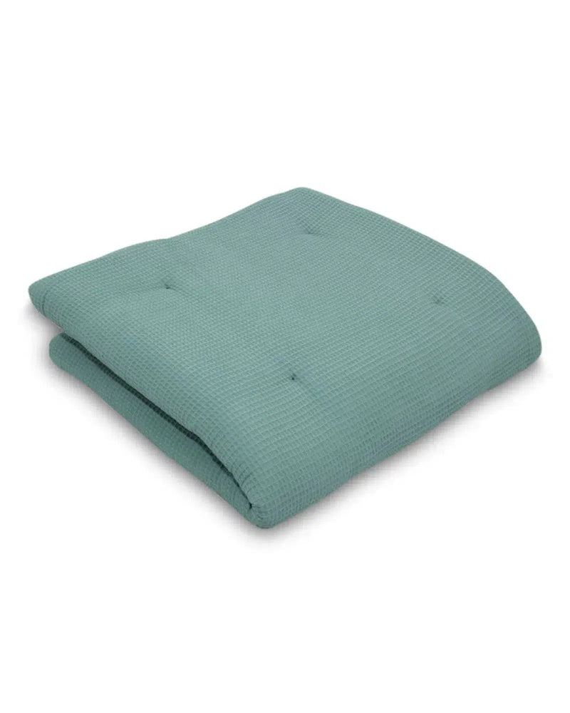 Krabbeldecke & Laufgittereinlage WAFFELPIQUÉ SALBEIGRÜN-ULLENBOOM-ULLENBOOM Baby