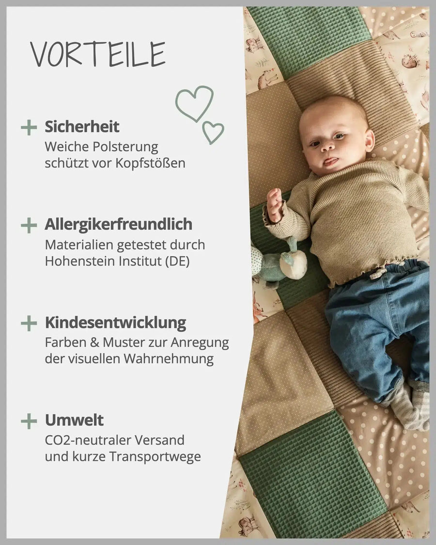 Krabbeldecke WALDFREUNDE-ULLENBOOM Baby-ULLENBOOM Baby