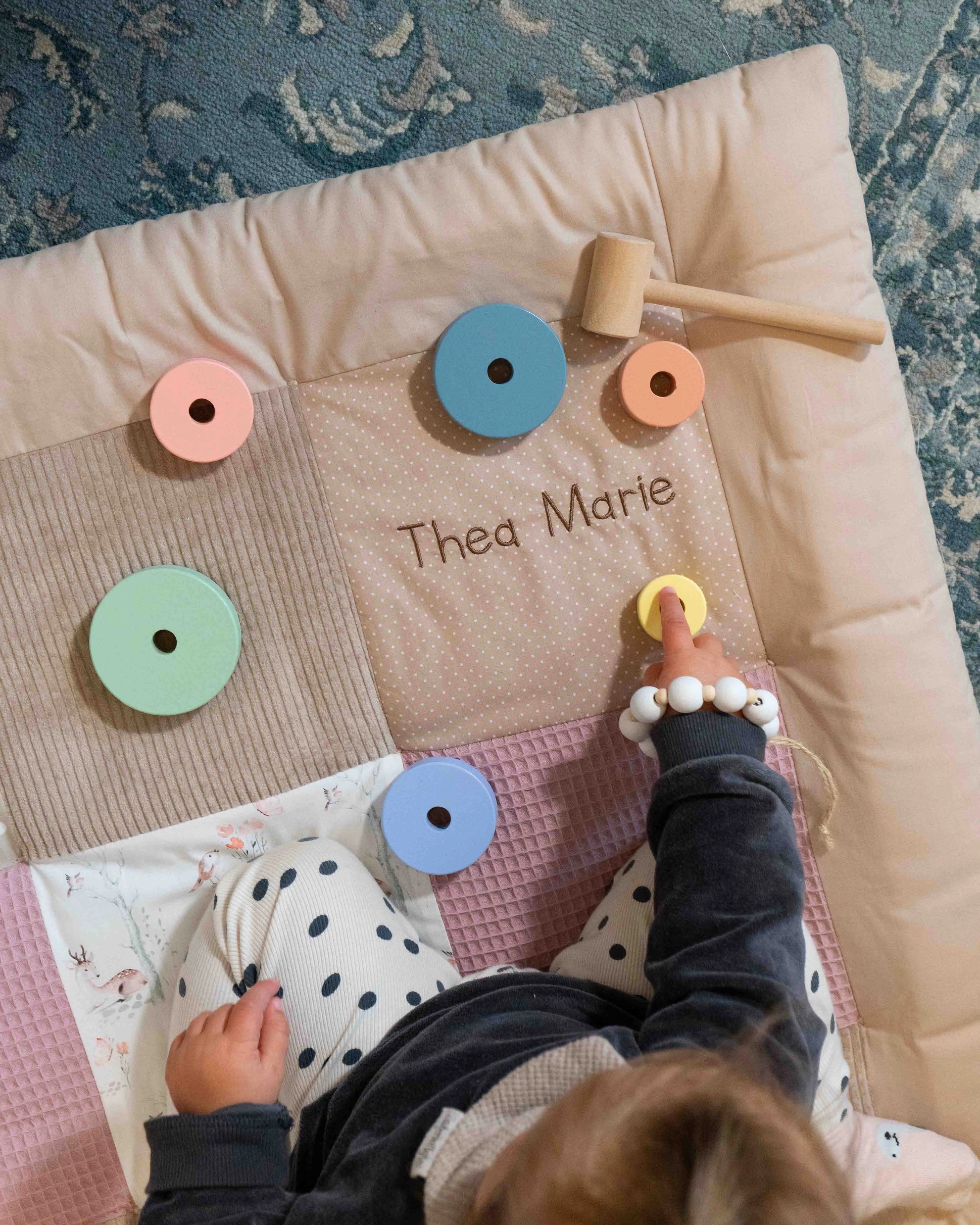 Krabbeldecke MÄRCHENWALD-Personalisierbare Krabbeldecke MÄRCHENWALD ULLENBOOM®-ULLENBOOM Baby