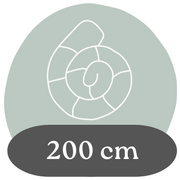 200 cm Bettschlange