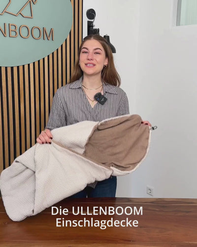 Baby Einschlagdecke Erlär- und Produktvideo von ULLENBOOM®