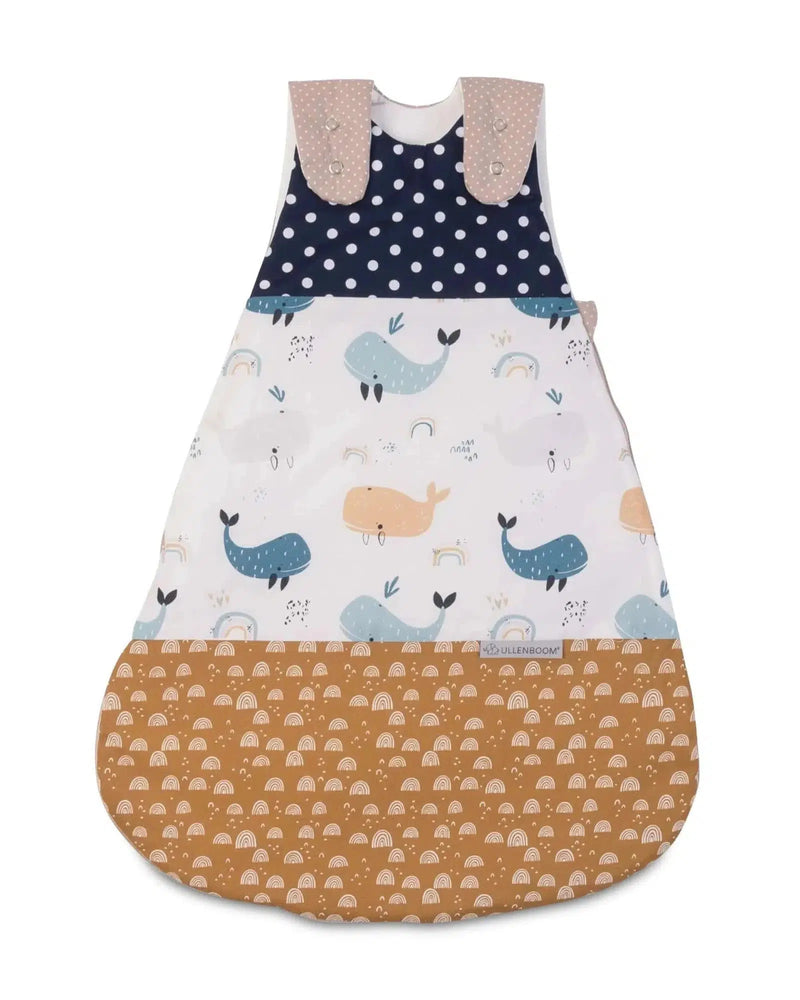 Baby Schlafsack WALE-ULLENBOOM-0-4 Monate | 56-62 cm-2.5 TOG Ganzjahr-ULLENBOOM Baby