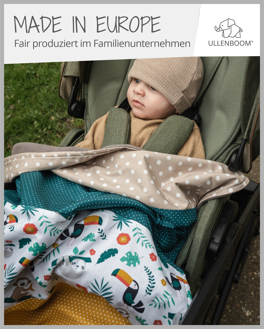 Babydecke Dschungel-ULLENBOOM Baby