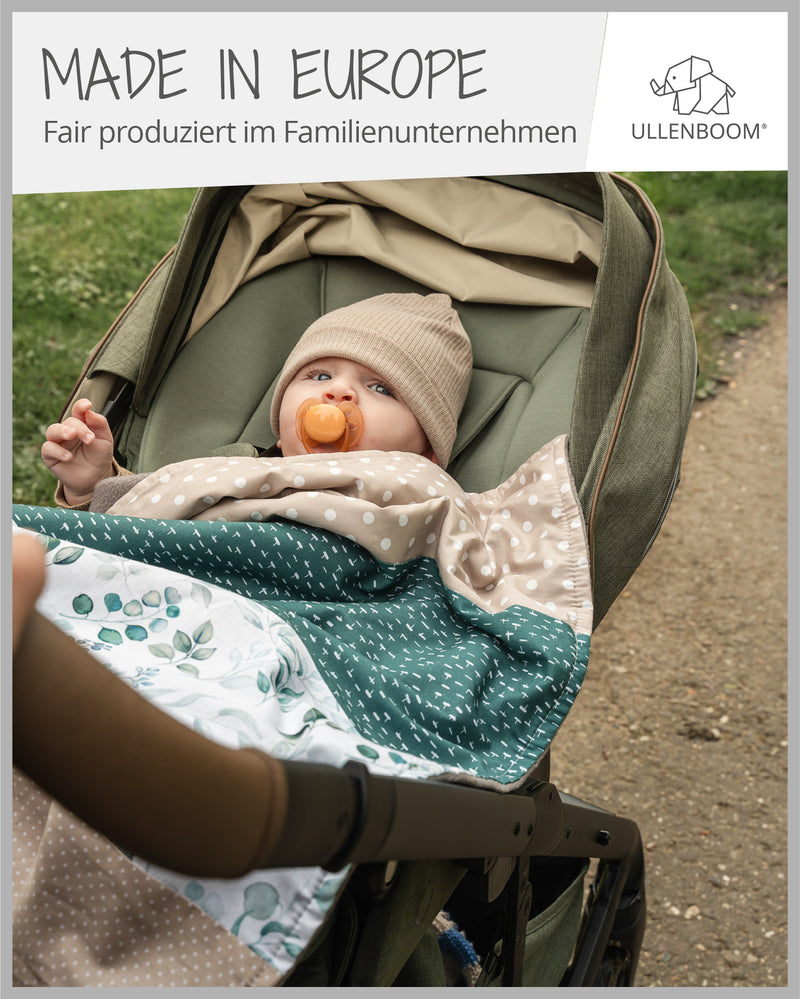 Babydecke Eukalyptus-ULLENBOOM Baby