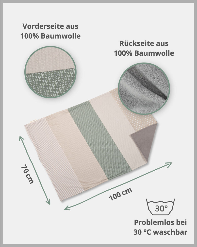 Babydecke BLÄTTERZAUBER-ULLENBOOM Baby