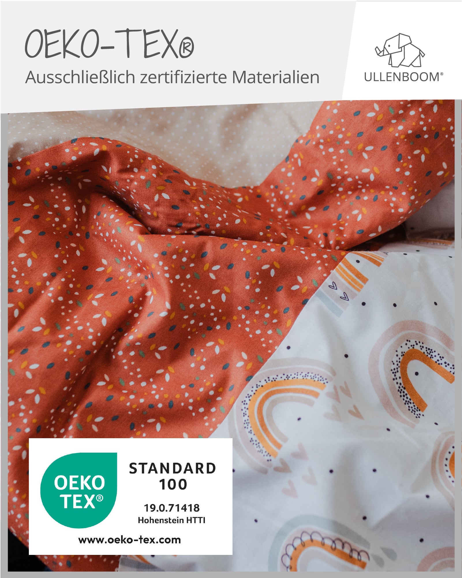 Babydecke REGENBOGEN