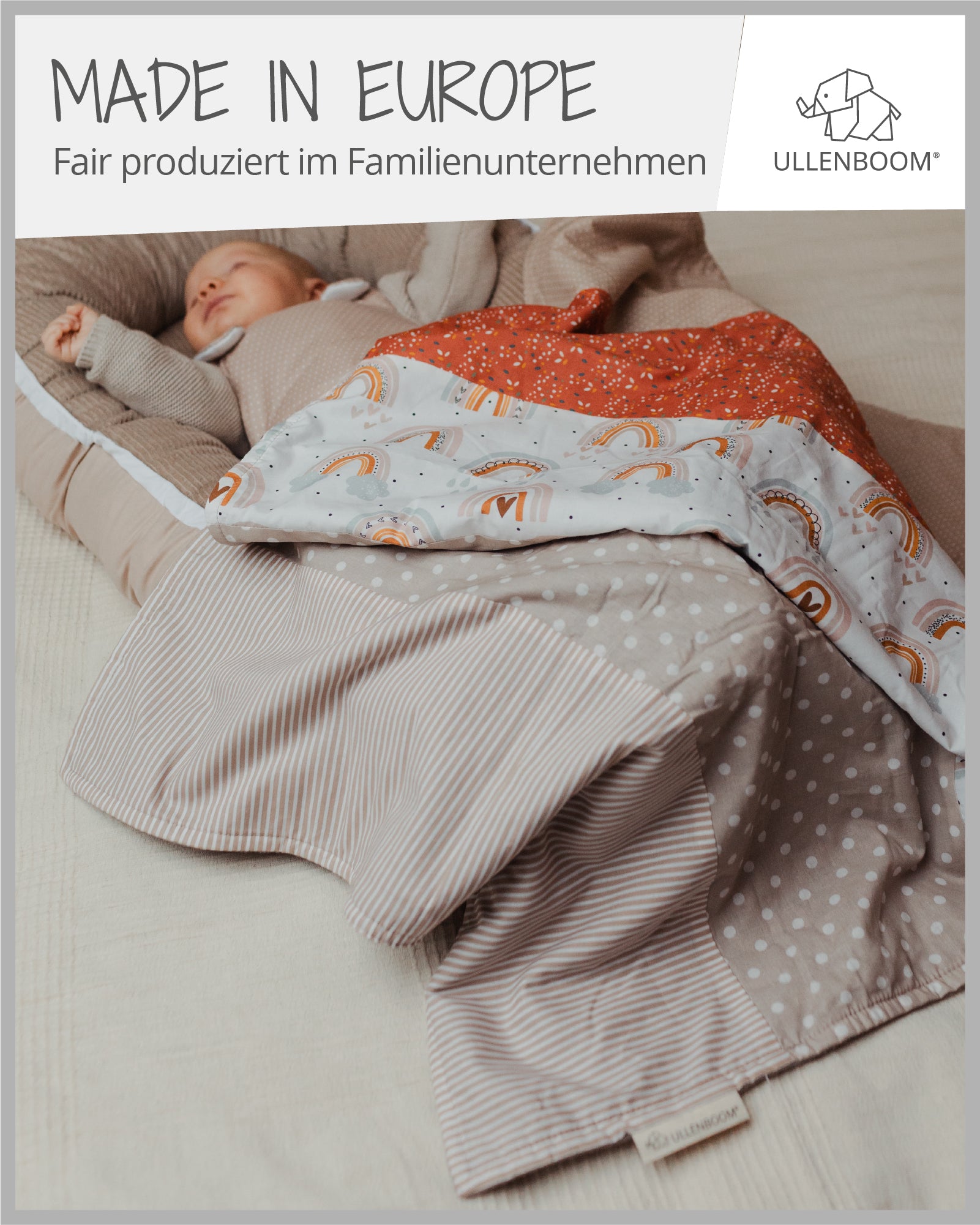 Babydecke REGENBOGEN