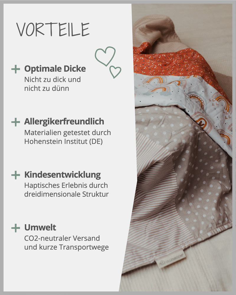 Babydecke REGENBOGEN-ULLENBOOM Baby