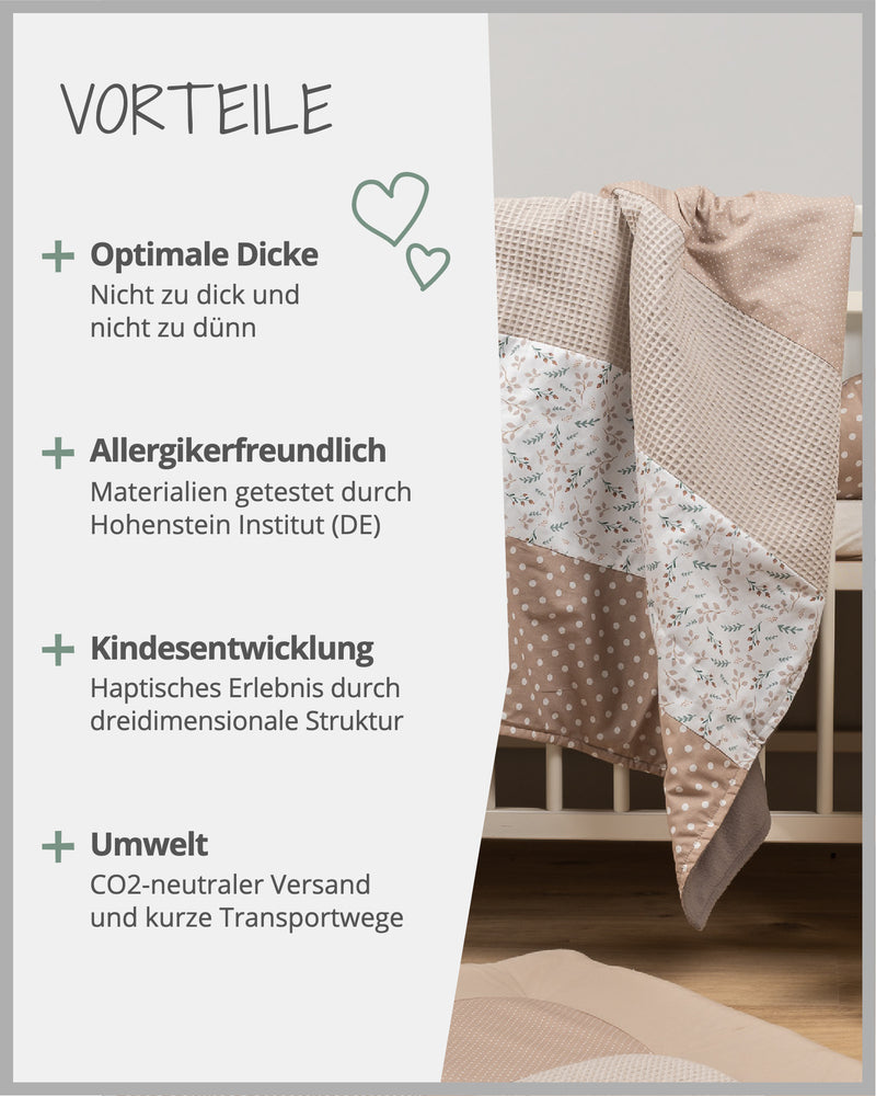 Babydecke Sandblume-ULLENBOOM Baby