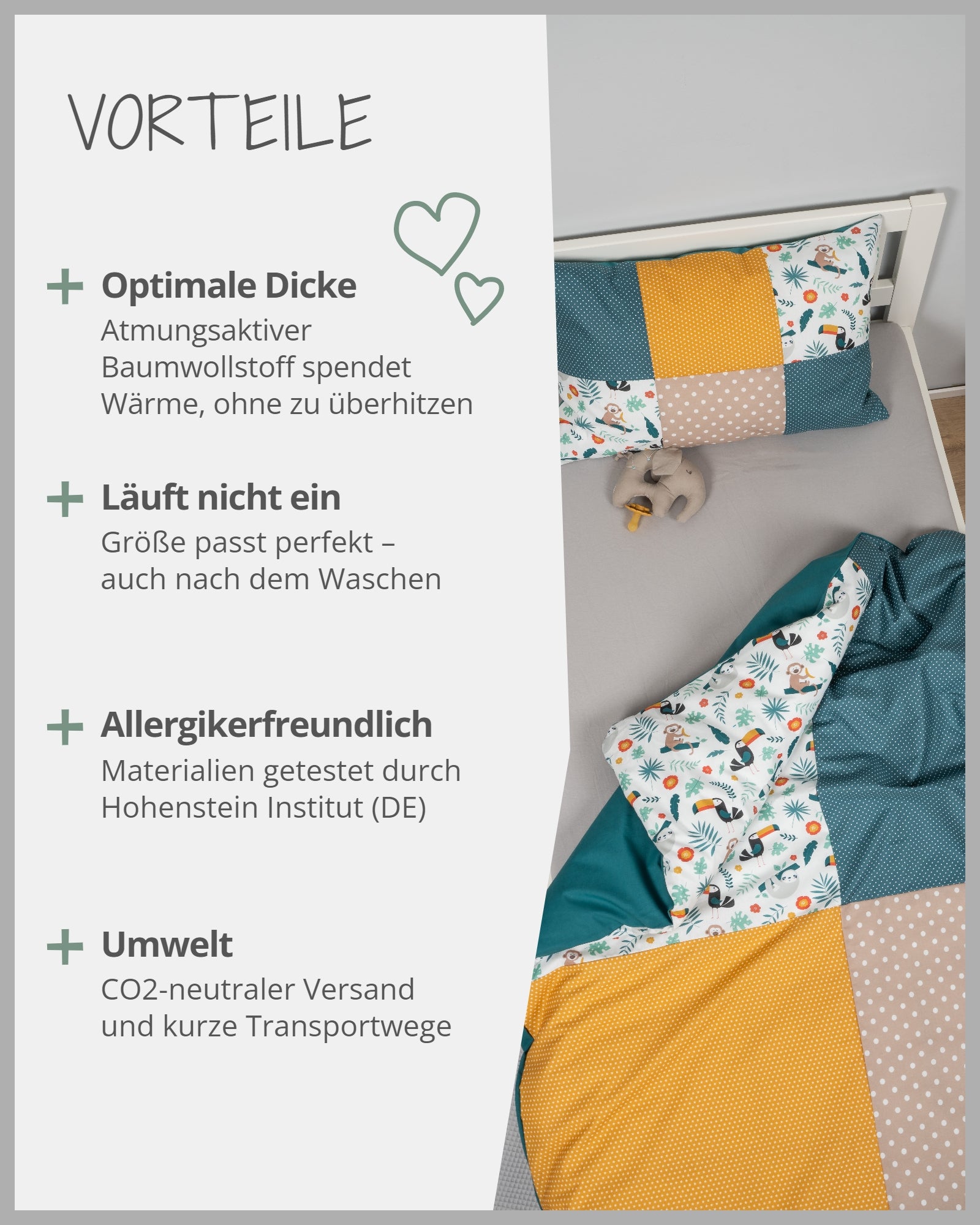 Bettwäsche Dschungel
