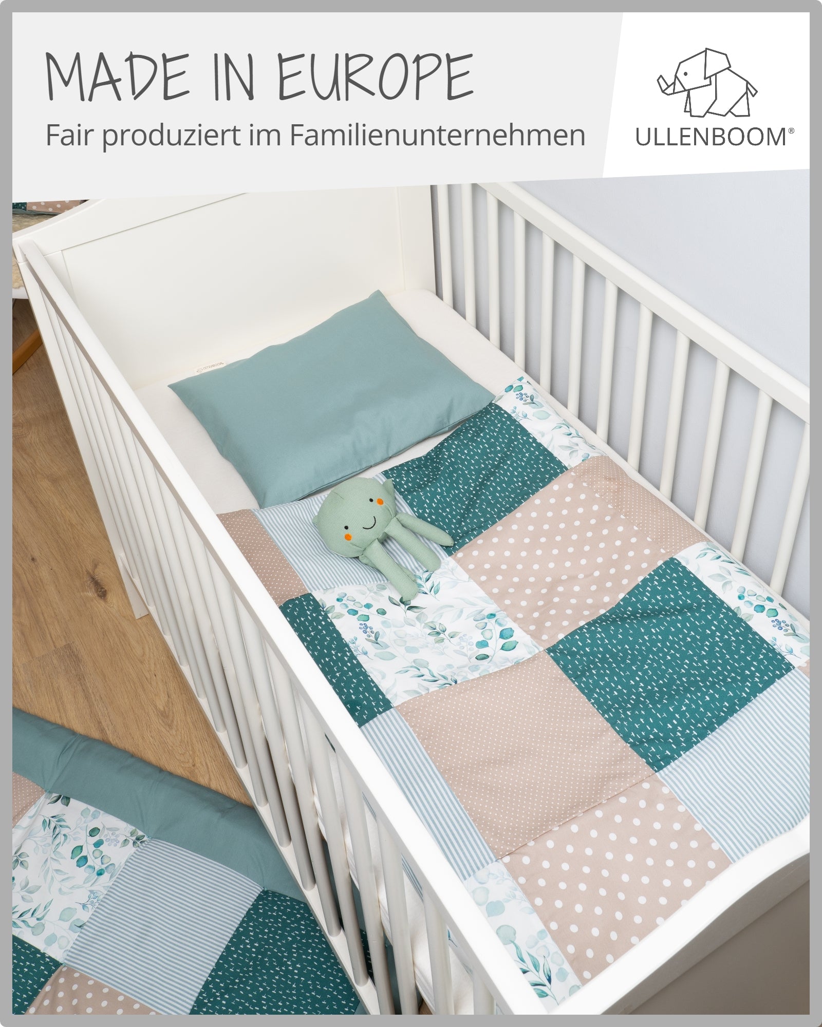 Bettwäsche Eukalyptus-ULLENBOOM Baby