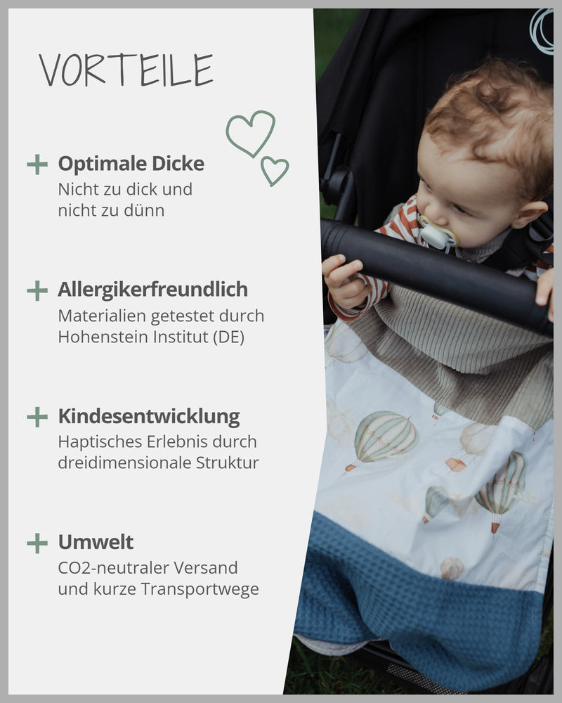 Babydecke BALLONTRAUM