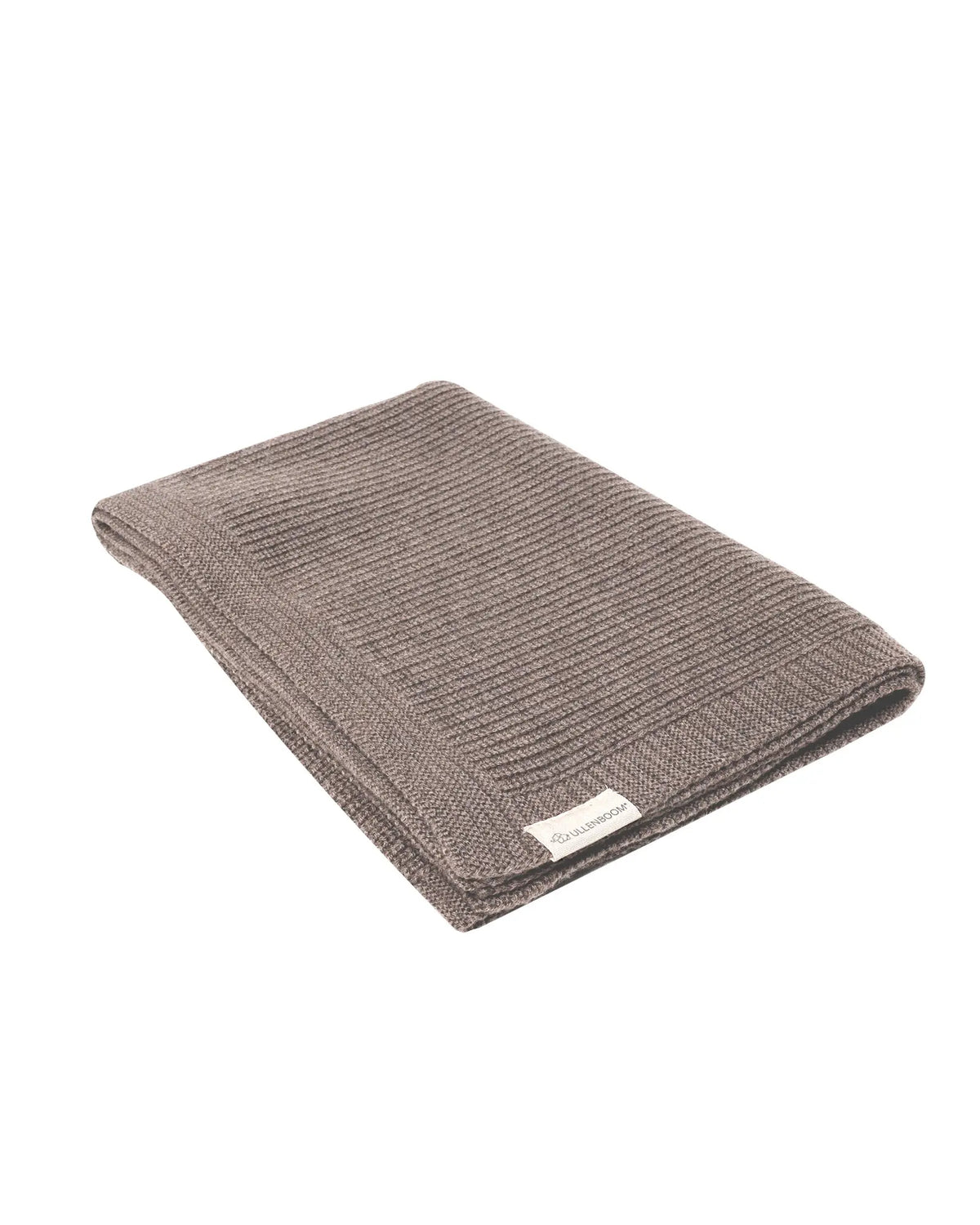 Babydecke Merinowolle Taupe – Freisteller