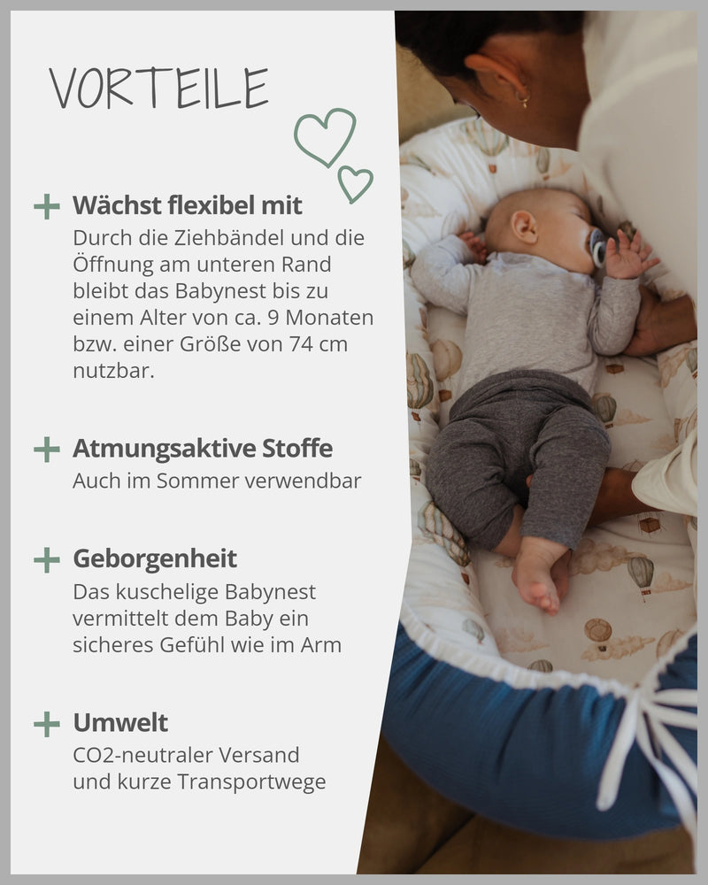Babynest BALLONTRAUM