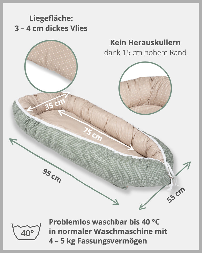 Babynest BLÄTTERZAUBER-ULLENBOOM Baby