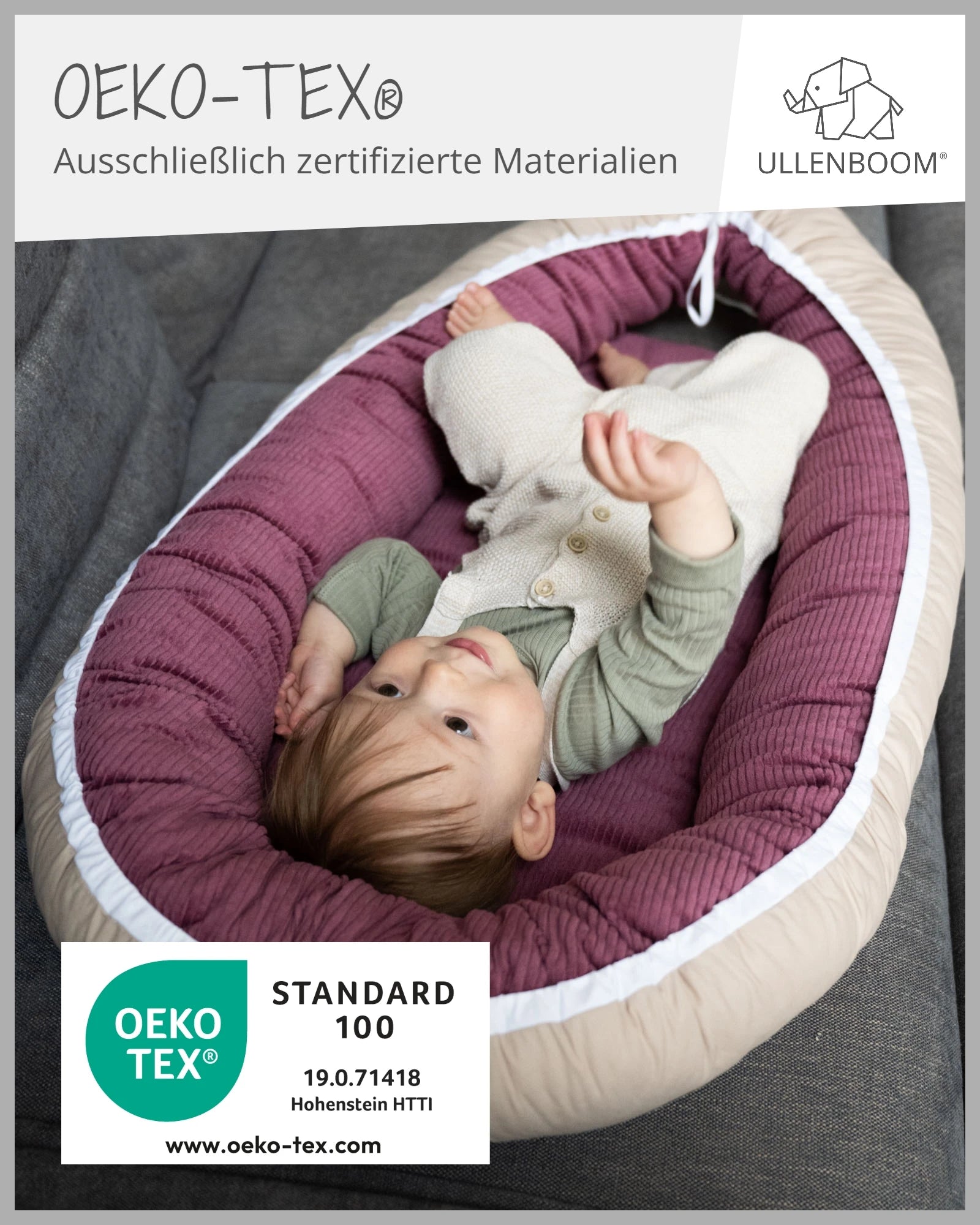 Babynest CORD BERRY-ULLENBOOM Baby