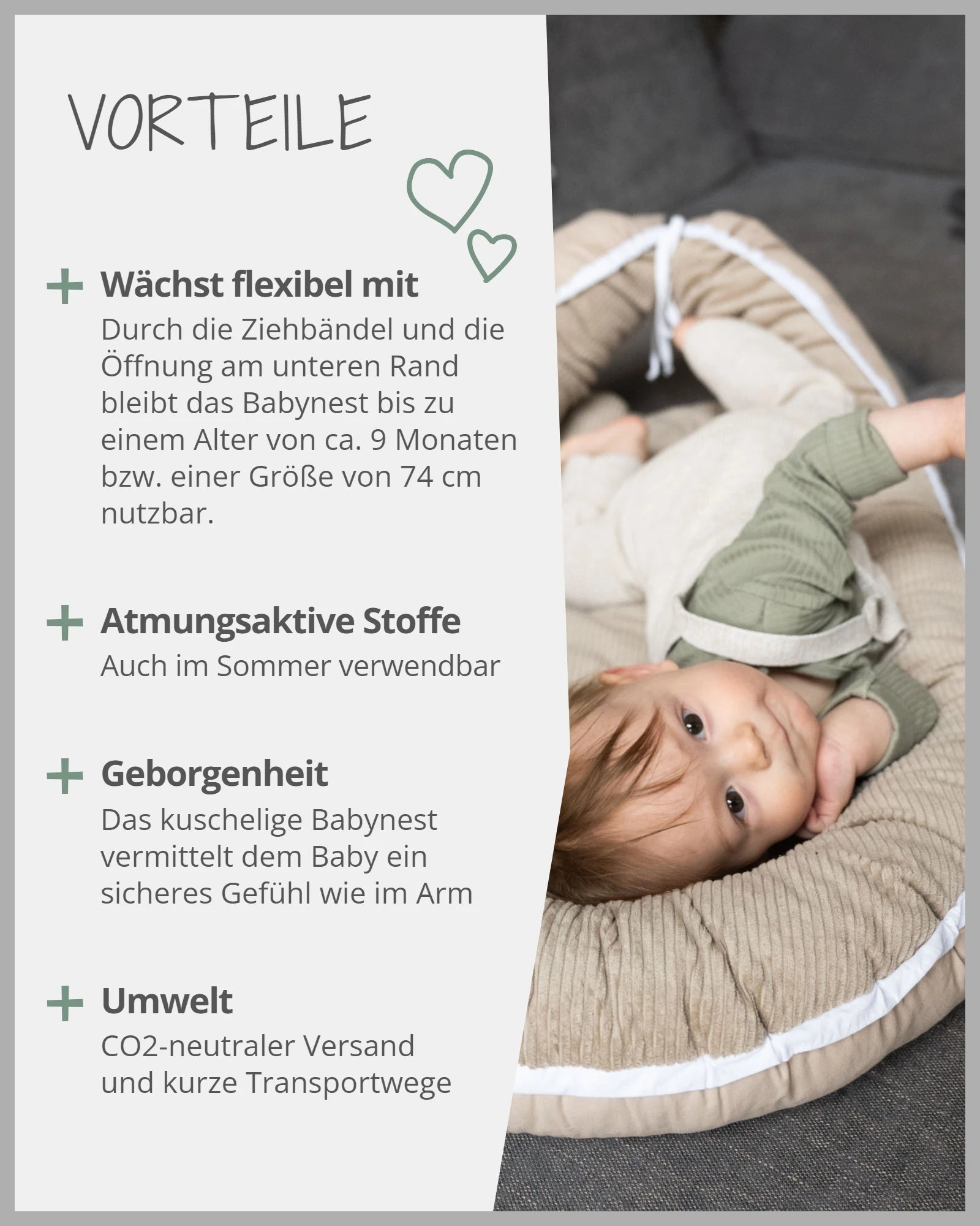 Babynest CORD BERRY-ULLENBOOM Baby