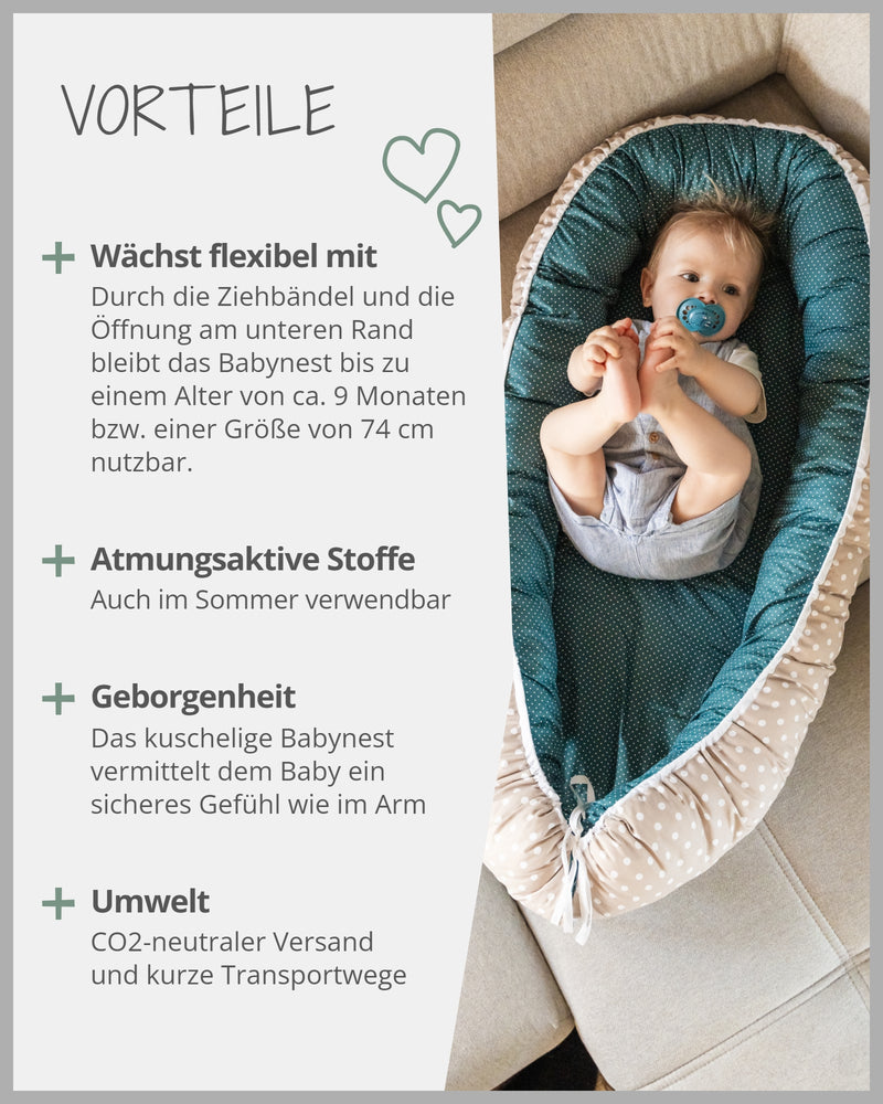 Babynest Dschungel-ULLENBOOM Baby
