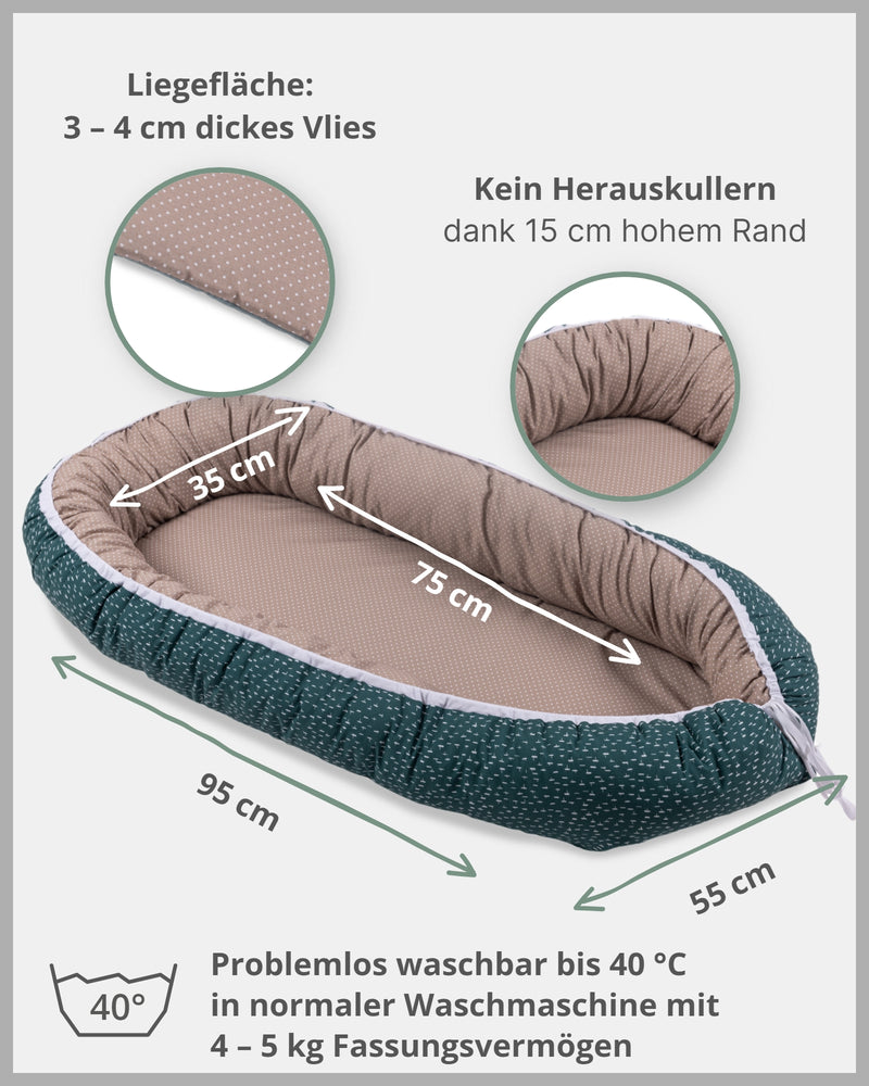 Babynest Eukalyptus-ULLENBOOM Baby