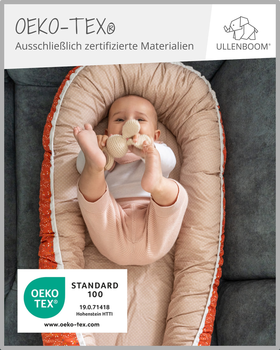 Babynest Regenbogen-ULLENBOOM Baby