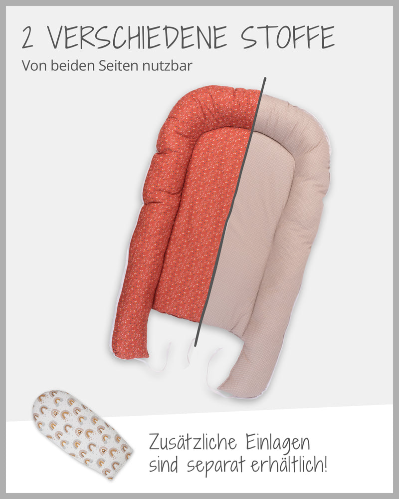 Babynest Regenbogen-ULLENBOOM Baby