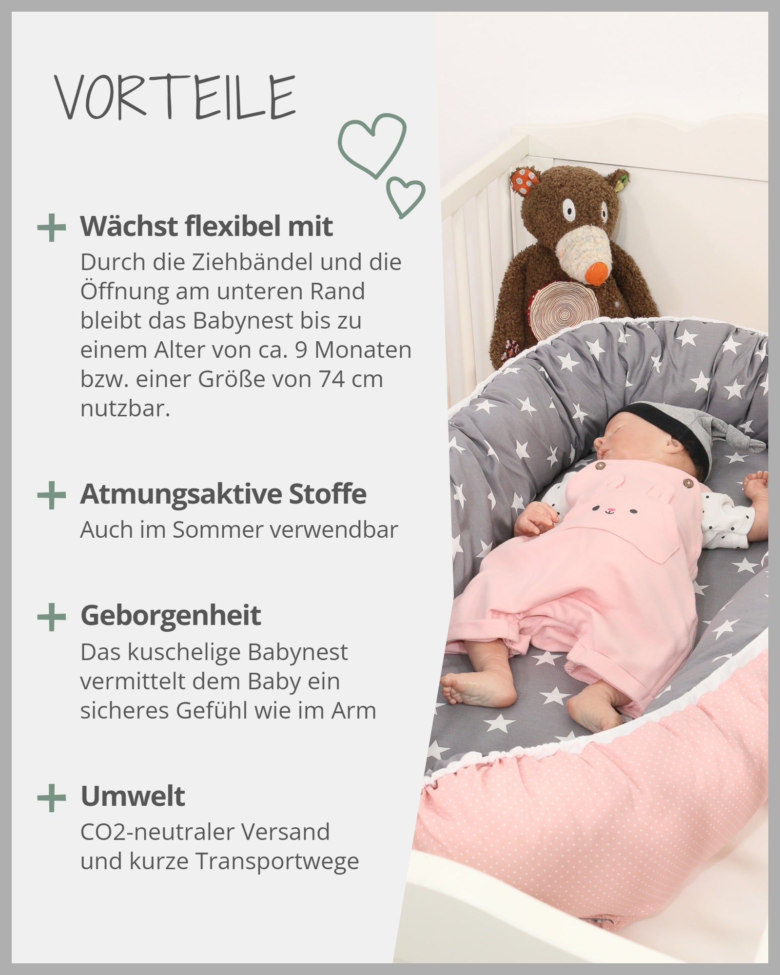 Babynest ROSA GRAU-ULLENBOOM Baby