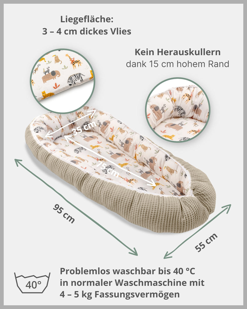 Babynest Sand Savanne-ULLENBOOM Baby