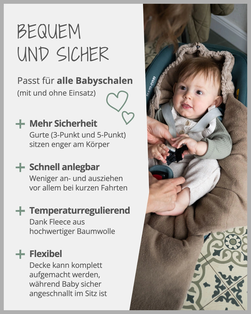 Einschlagdecke CORD PETROL-ULLENBOOM Baby