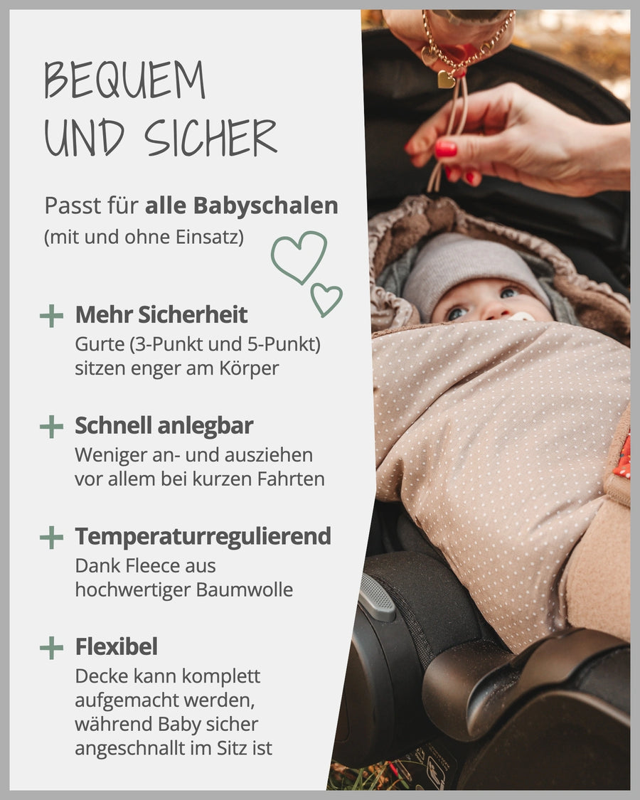 Einschlagdecke Regenbogen-ULLENBOOM Baby