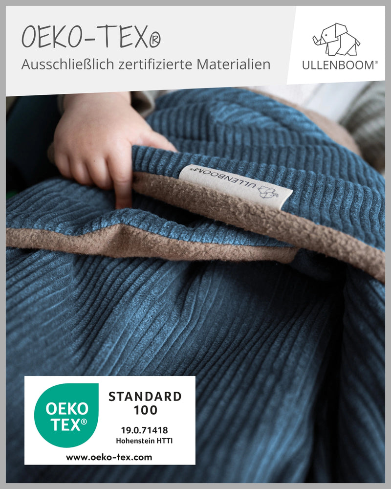 Einschlagdecke CORD PETROL-ULLENBOOM Baby