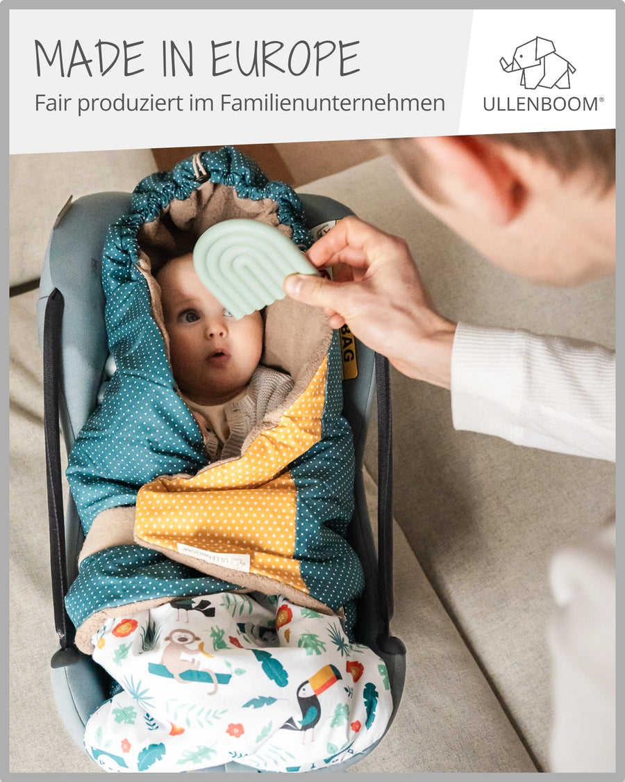 Einschlagdecke Dschungel-ULLENBOOM Baby