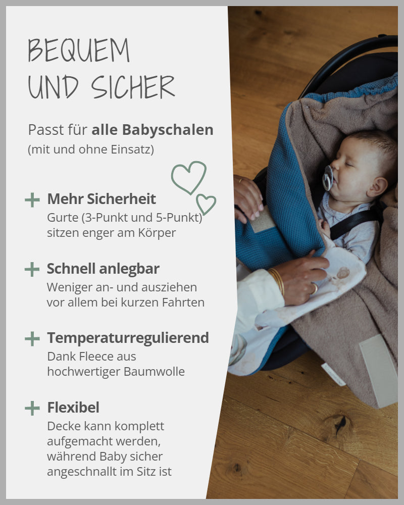 Einschlagdecke BALLONTRAUM-ULLENBOOM Baby