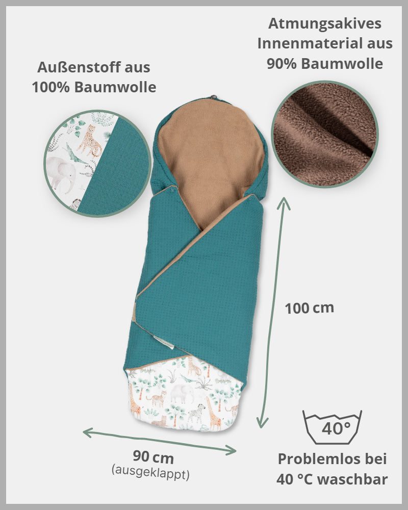 Einschlagdecke MADAGASKAR-ULLENBOOM Baby