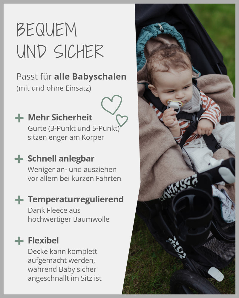 Einschlagdecke MADAGASKAR-ULLENBOOM Baby