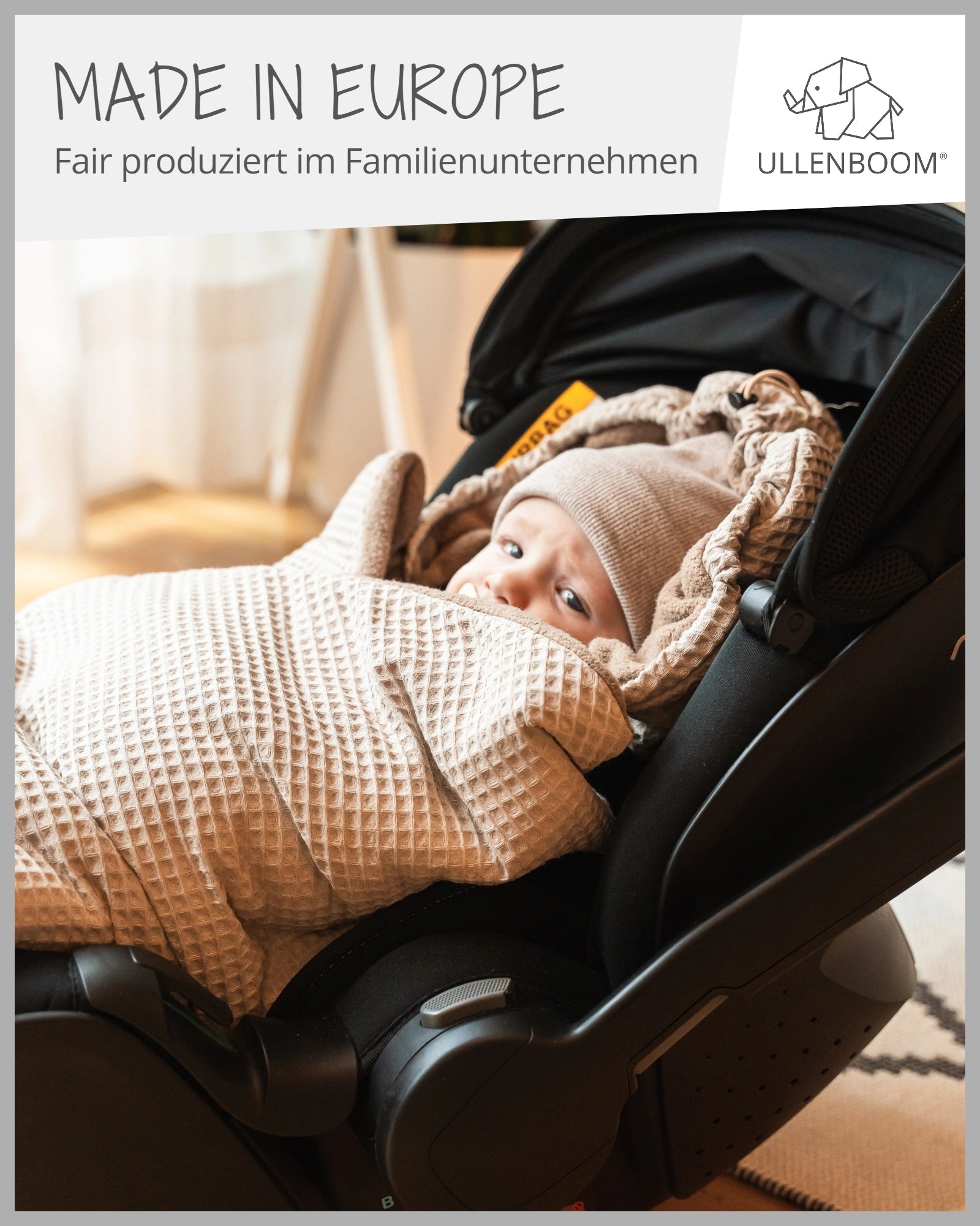 Einschlagdecke FLORAL SAND-ULLENBOOM Baby