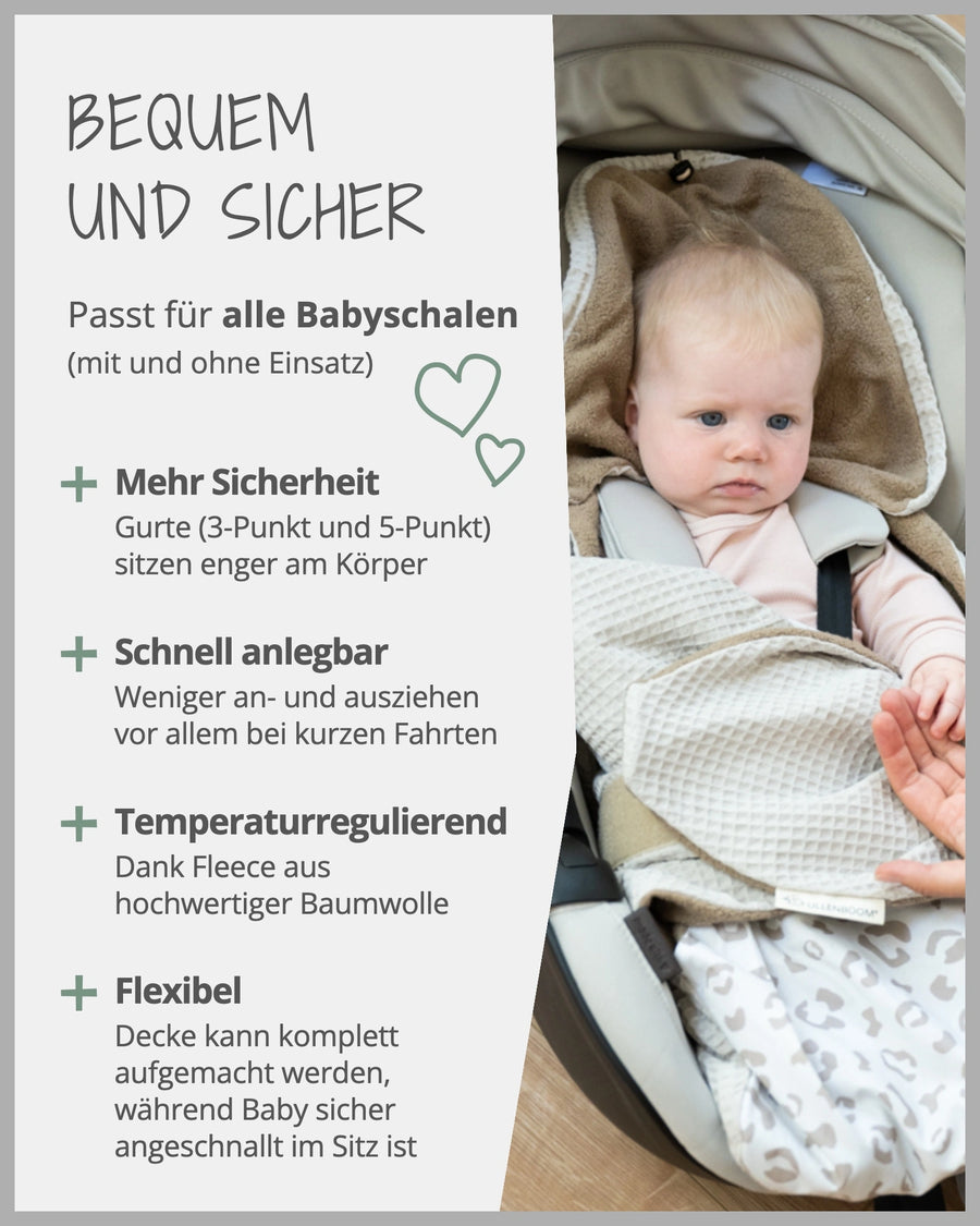Einschlagdecke LEO-ULLENBOOM Baby